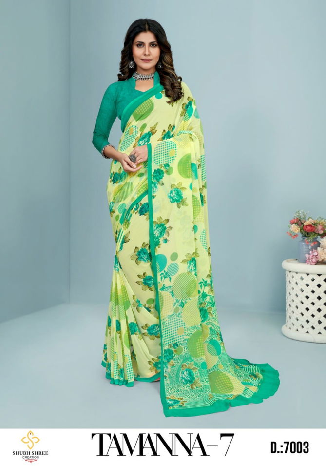 Tamana Shubh Shree Printed Daily Wear Sarees Catalog